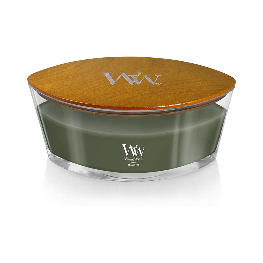 WoodWick Ellipse Scented Candle, Fraser‎ Fir, 16 oz